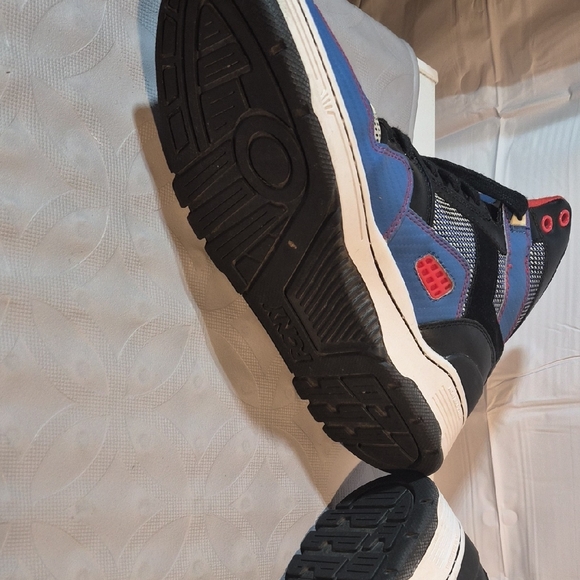PONY Men's Black, Blue, and Red Sneakers Size 11 (Fits Like 10.5) No Box - Picture 6 of 8